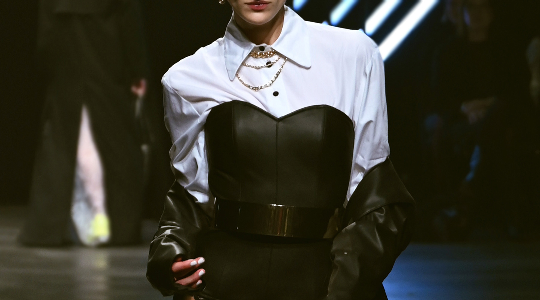 Rebekka Ruétz Fall 2024 at Berlin Fashion Week Look 33; Runway Photography: The Fashion Fold
