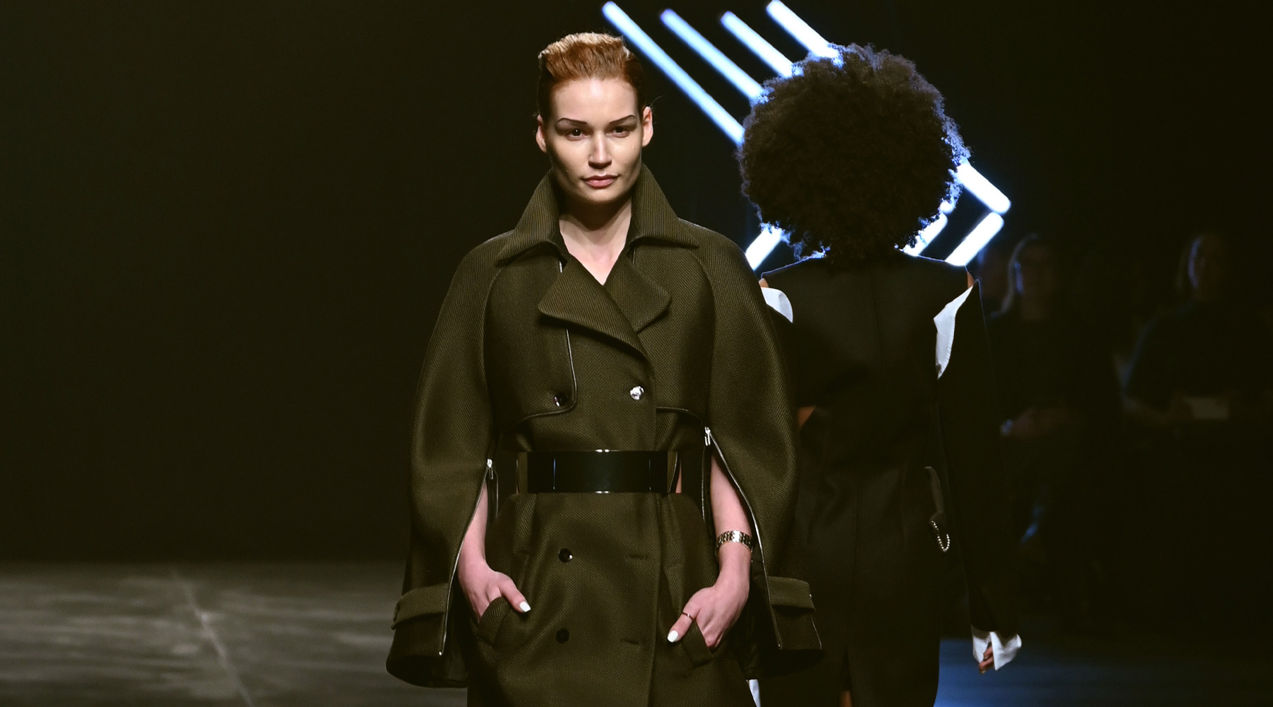 Rebekka Ruétz Fall 2024 at Berlin Fashion Week Look 9; Runway Photography: The Fashion Fold