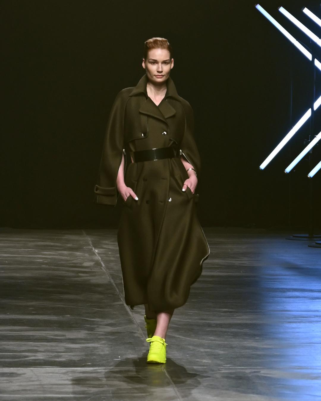 Rebekka Ruétz Fall 2024 at Berlin Fashion Week Look 9; Runway Photography: The Fashion Fold