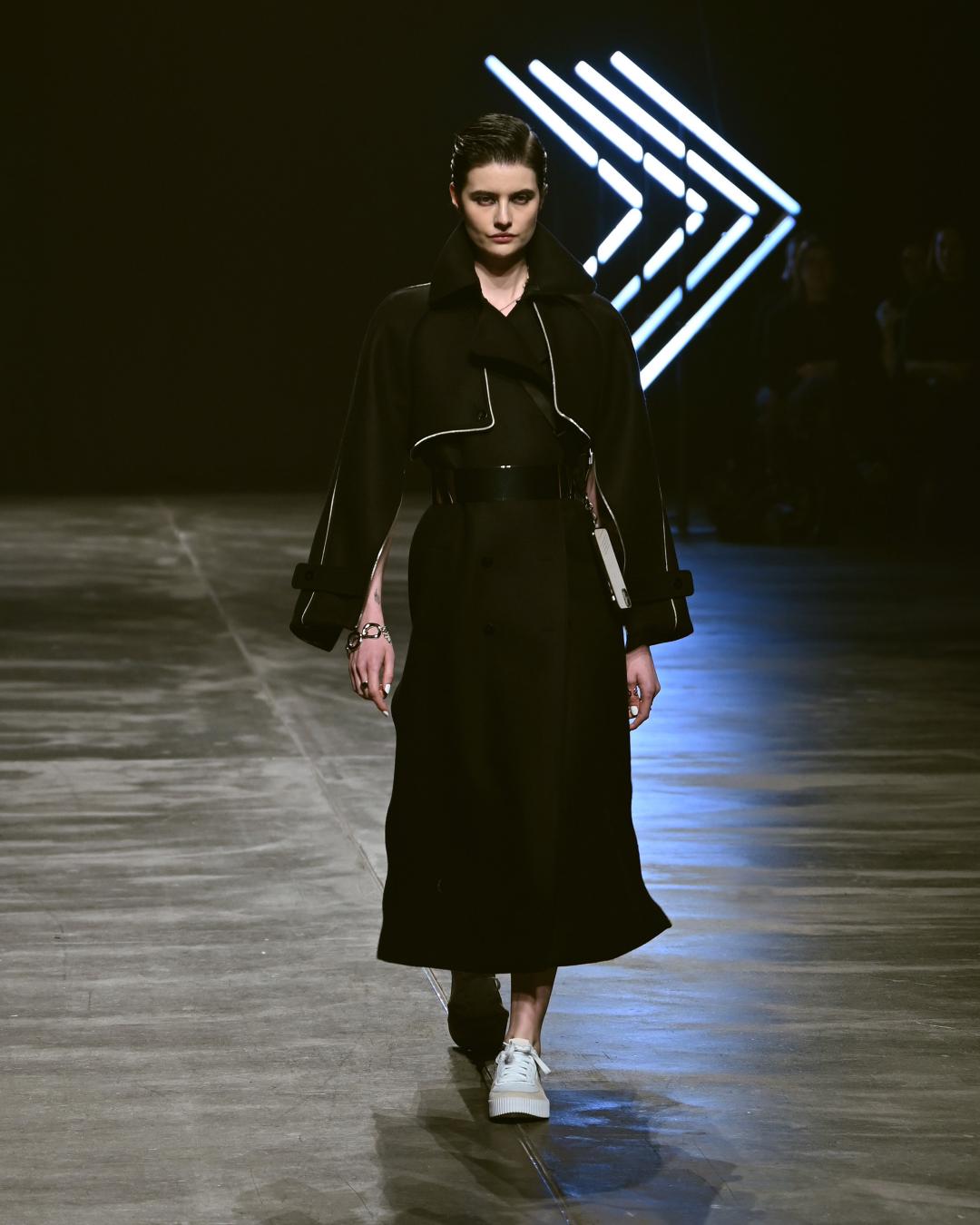 Rebekka Ruétz Fall 2024 at Berlin Fashion Week Look 37; Runway Photography: The Fashion Fold