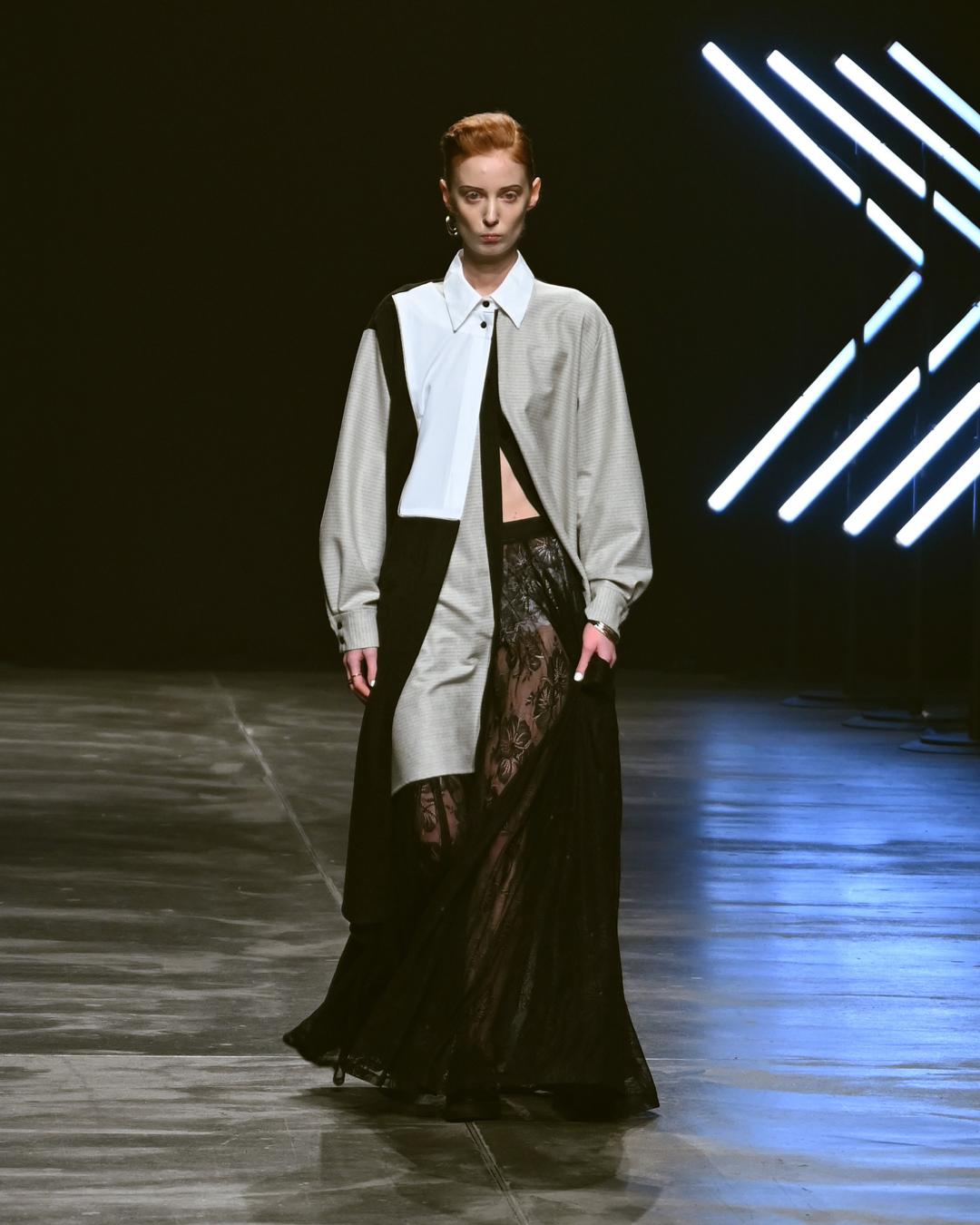 Rebekka Ruétz Fall 2024 at Berlin Fashion Week Look 27; Runway Photography: The Fashion Fold