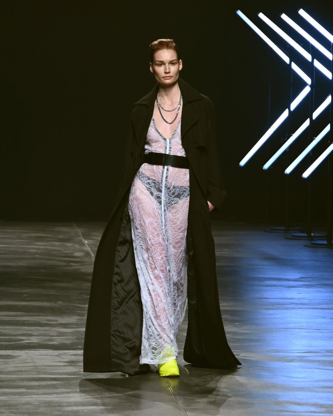 Rebekka Ruétz Fall 2024 at Berlin Fashion Week Look 29; Runway Photography: The Fashion Fold