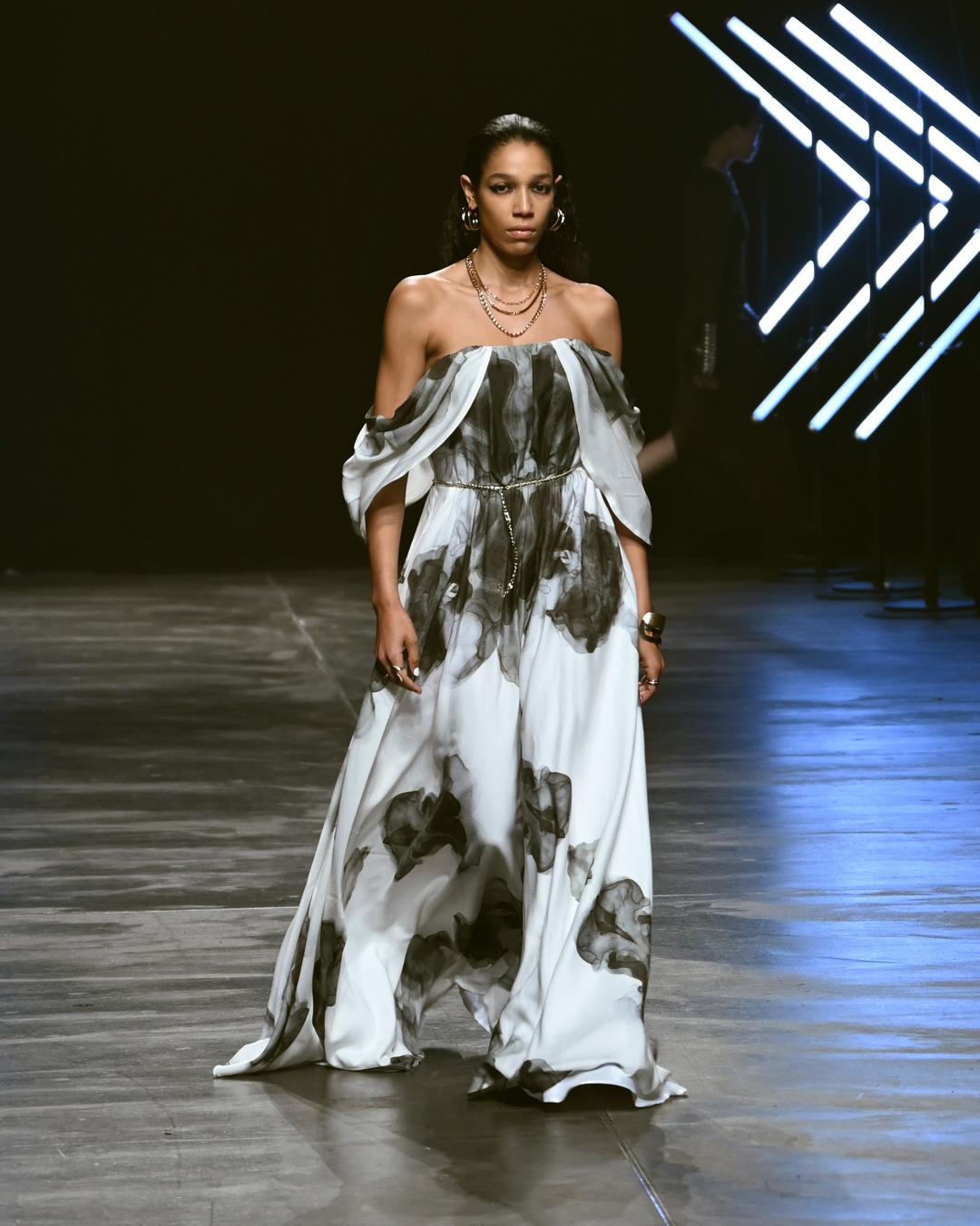 Rebekka Ruétz Fall 2024 at Berlin Fashion Week Look 12; Runway Photography: The Fashion Fold