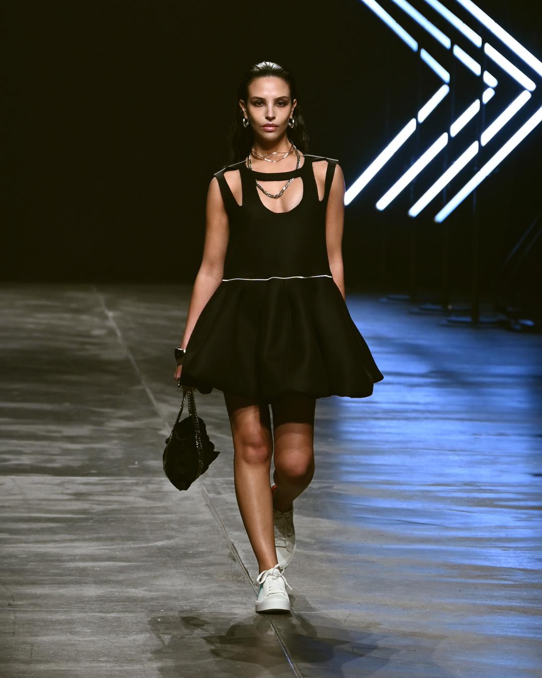 Rebekka Ruétz Fall 2024 at Berlin Fashion Week Look 18; Runway Photography: The Fashion Fold