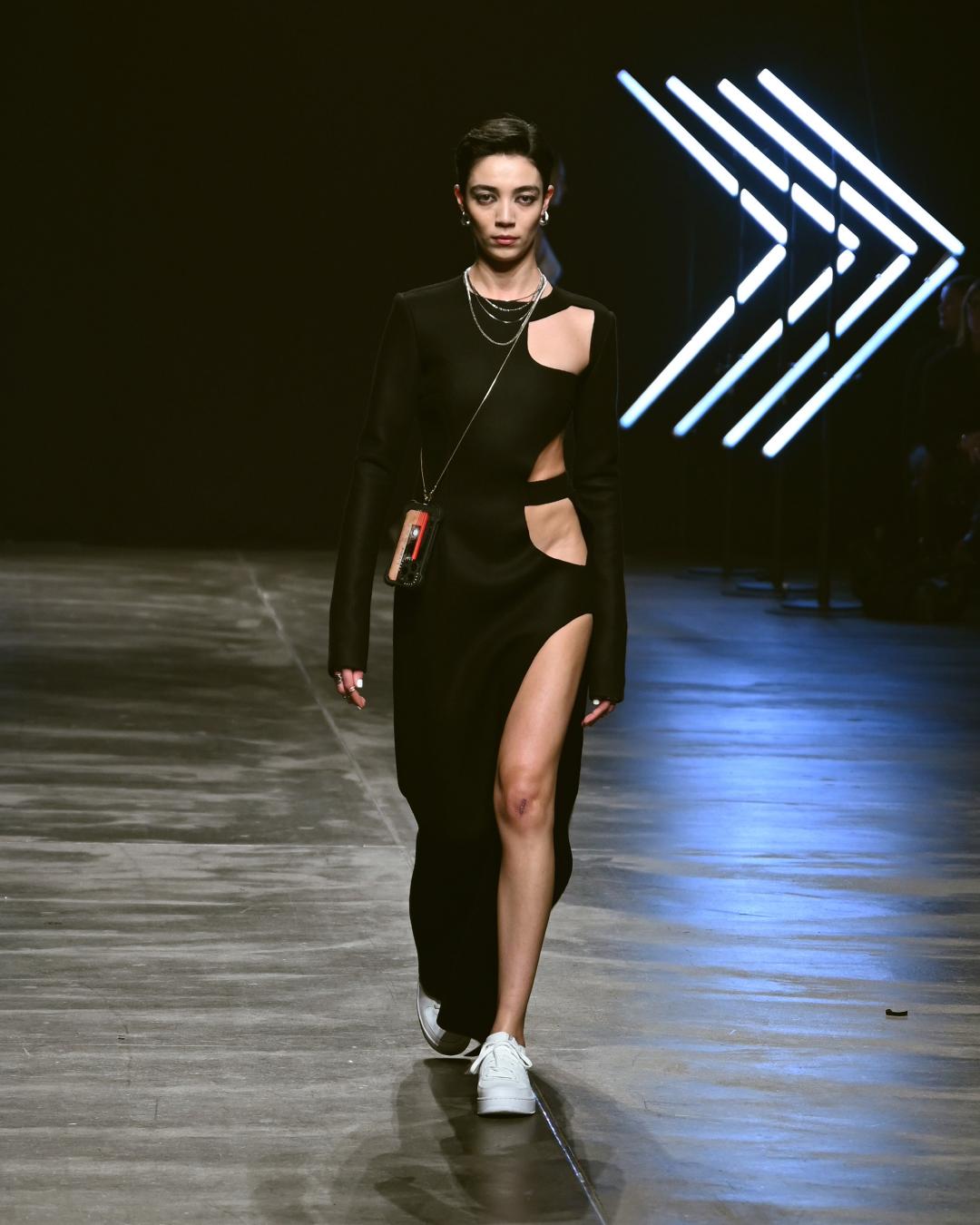 Rebekka Ruétz Fall 2024 at Berlin Fashion Week Look 34; Runway Photography: The Fashion Fold