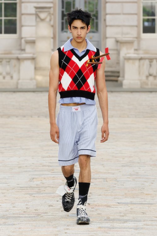 Charles Jeffrey Loverboy SS2025 Menswear Look 2