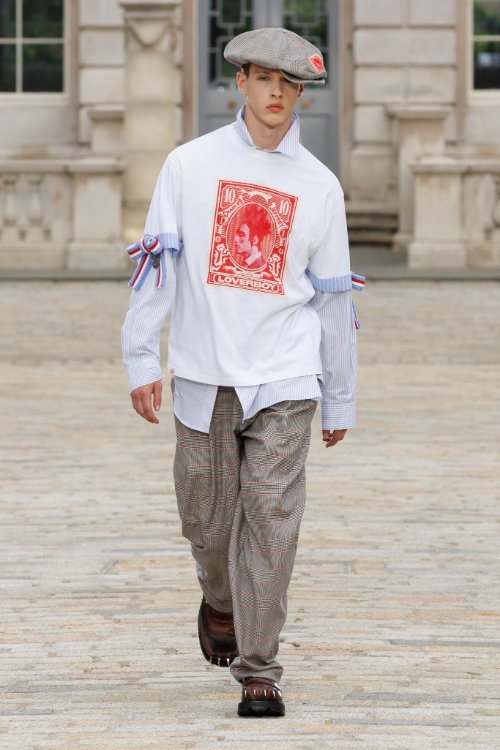 Charles Jeffrey Loverboy SS2025 Menswear Look 3