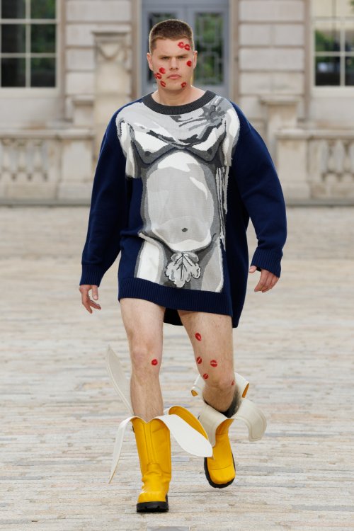 Charles Jeffrey Loverboy SS2025 Menswear Look 12