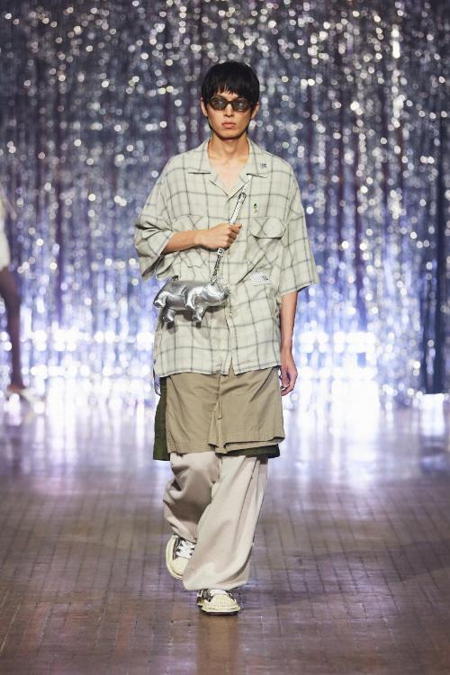 Maison Mihara Yasuhiro SS2025 Menswear Look 7