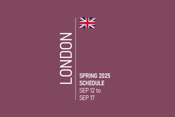 London Fashion Week Schedule Spring 2025