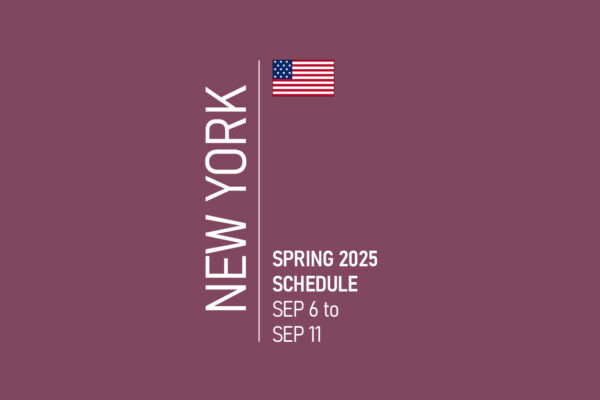 New York Fashion Week Schedule Spring 2025