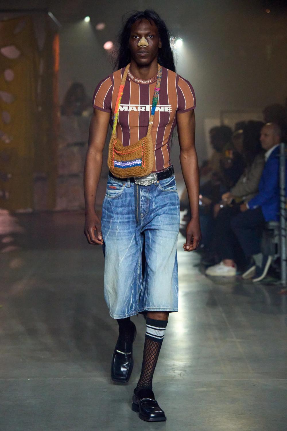 Fall 2025 Menswear Trend Forecast - Handbags - Martine Rose Spring 2025 Menswear