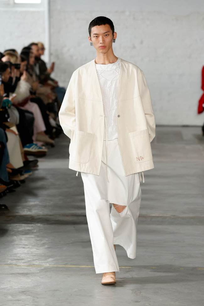 Niccolò Pasqualetti Spring 2025; Photo: NowFashion.com