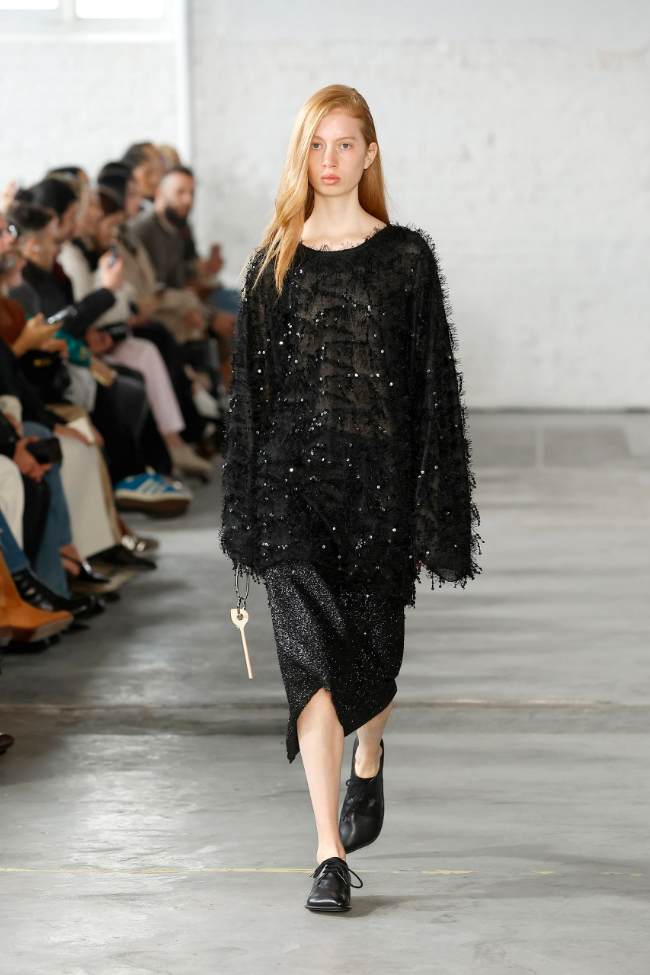 Niccolò Pasqualetti Spring 2025; Photo: NowFashion.com