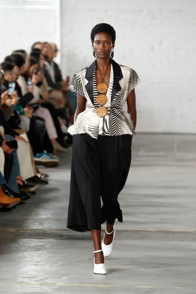 Niccolò Pasqualetti Spring 2025; Photo: NowFashion.com