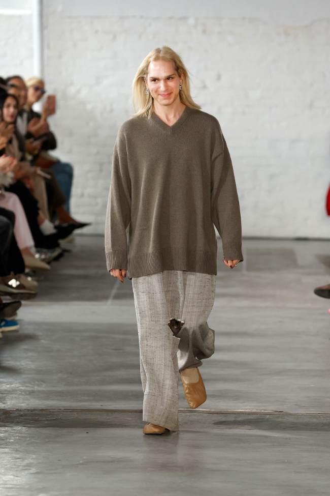 Niccolò Pasqualetti Spring 2025; Photo: NowFashion.com