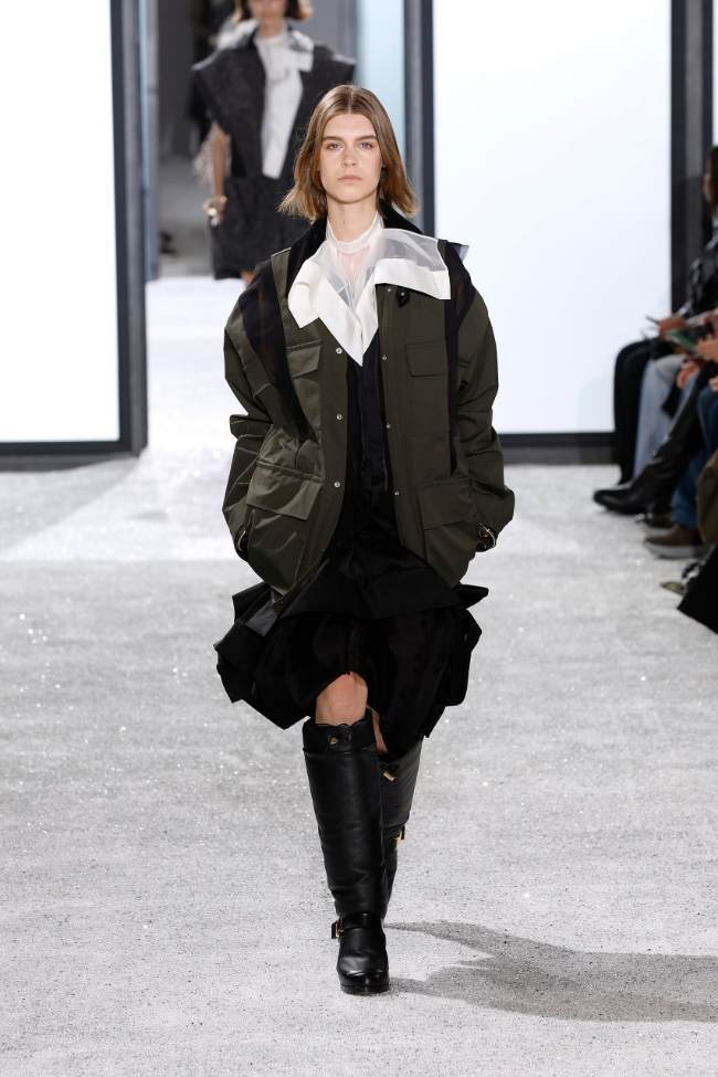Sacai Spring 2025; Photo: NowFashion.com