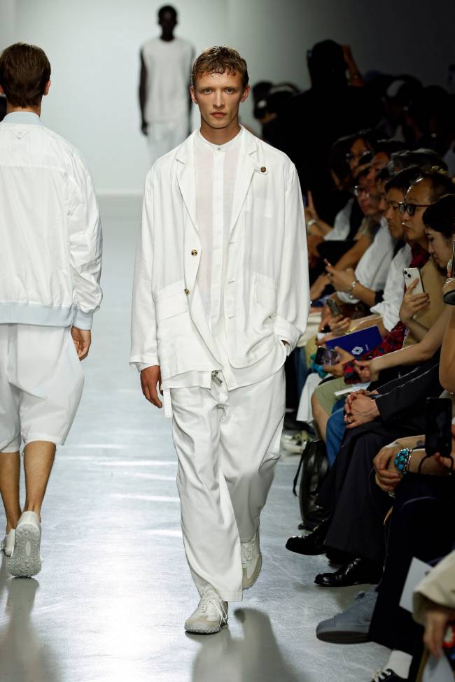 White Mountaineering Spring 2025 Menswear; Photo: NowFashion.com