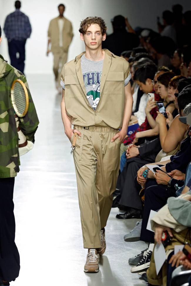 White Mountaineering Spring 2025 Menswear; Photo: NowFashion.com