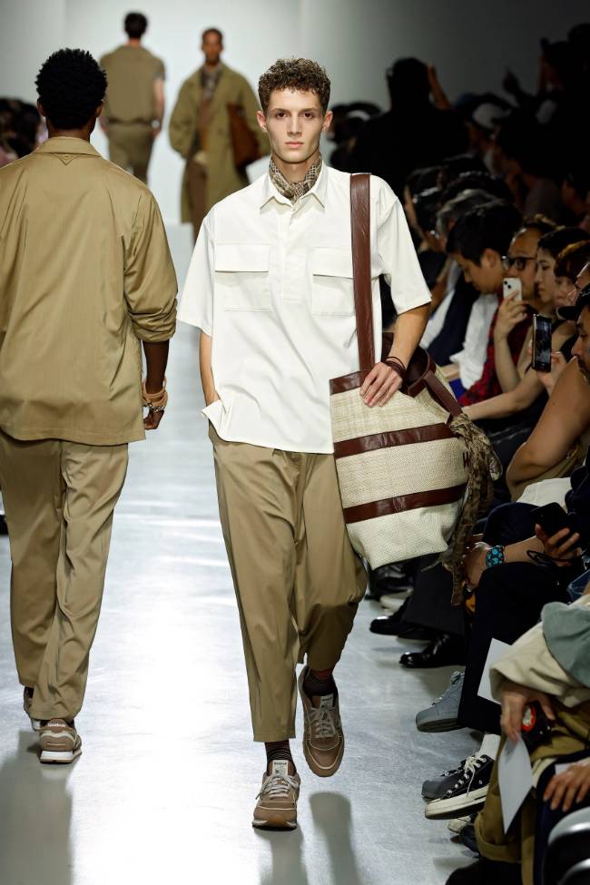 White Mountaineering Spring 2025 Menswear; Photo: NowFashion.com