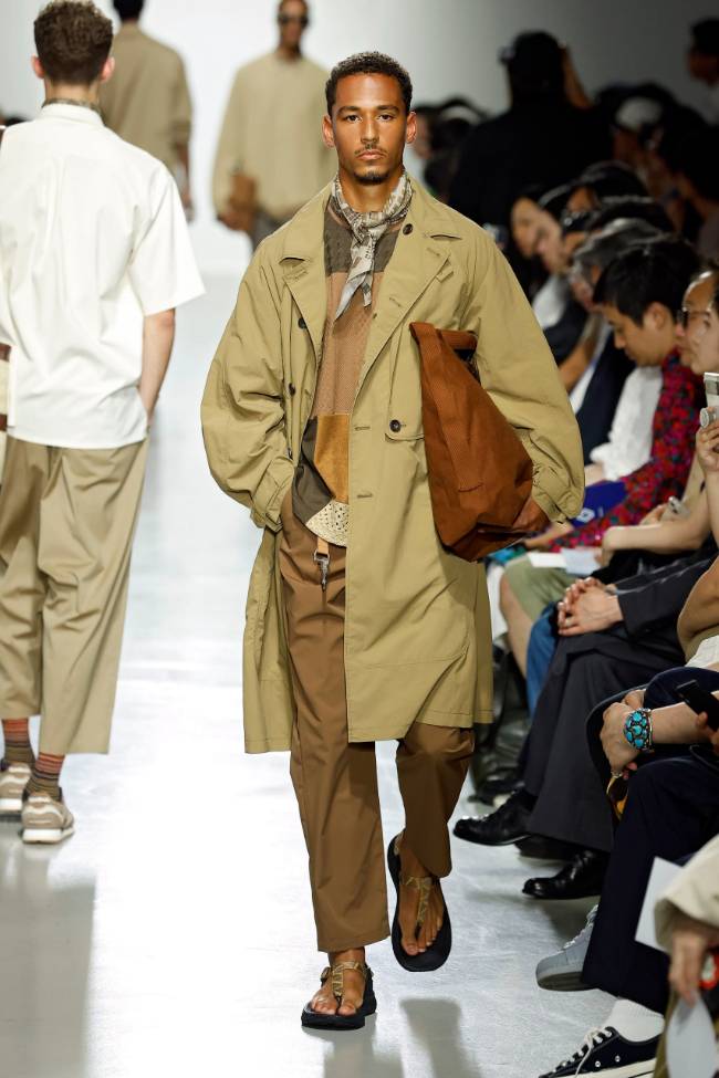 White Mountaineering Spring 2025 Menswear; Photo: NowFashion.com