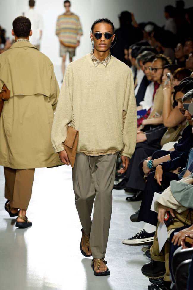 White Mountaineering Spring 2025 Menswear; Photo: NowFashion.com