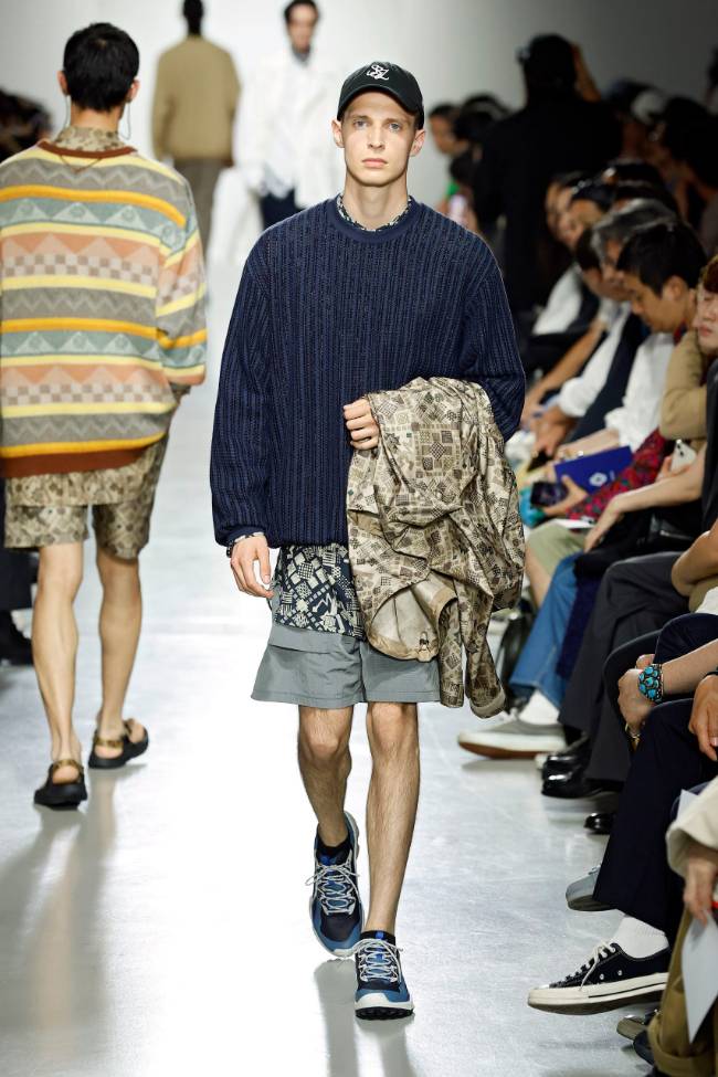 White Mountaineering Spring 2025 Menswear; Photo: NowFashion.com