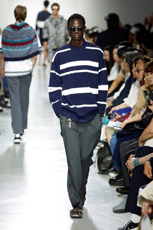 White Mountaineering Spring 2025 Menswear; Photo: NowFashion.com