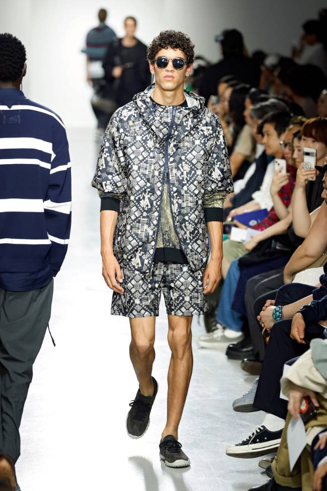 White Mountaineering Spring 2025 Menswear; Photo: NowFashion.com