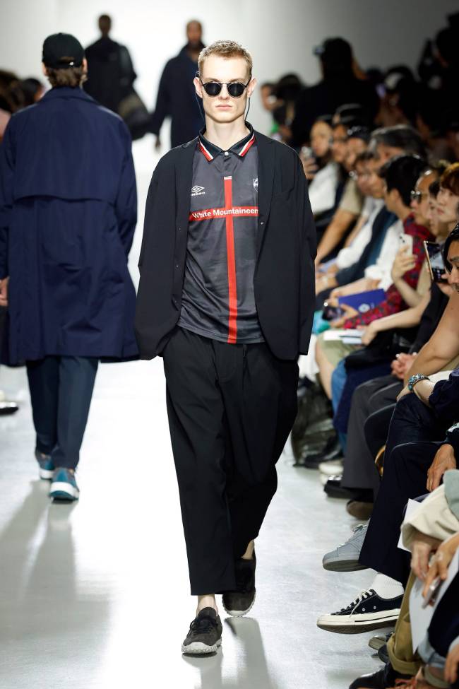 White Mountaineering Spring 2025 Menswear; Photo: NowFashion.com