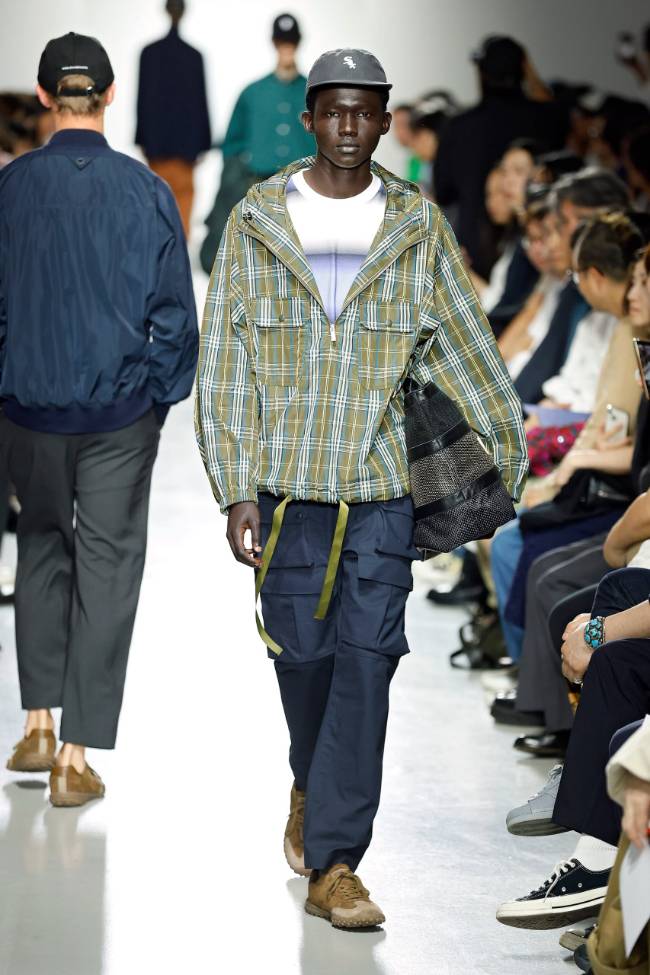 White Mountaineering Spring 2025 Menswear; Photo: NowFashion.com
