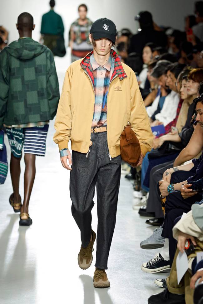 White Mountaineering Spring 2025 Menswear; Photo: NowFashion.com