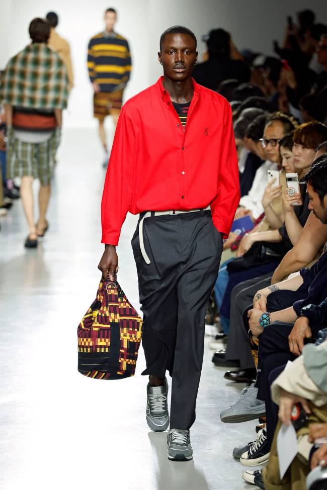 White Mountaineering Spring 2025 Menswear; Photo: NowFashion.com