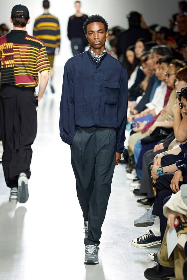 White Mountaineering Spring 2025 Menswear; Photo: NowFashion.com