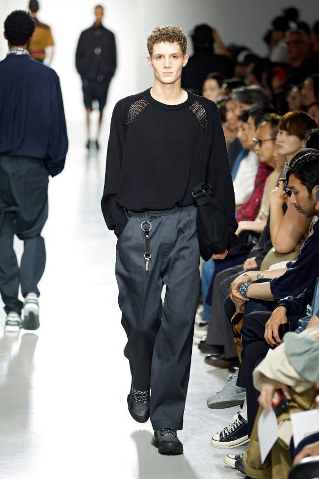 White Mountaineering Spring 2025 Menswear; Photo: NowFashion.com