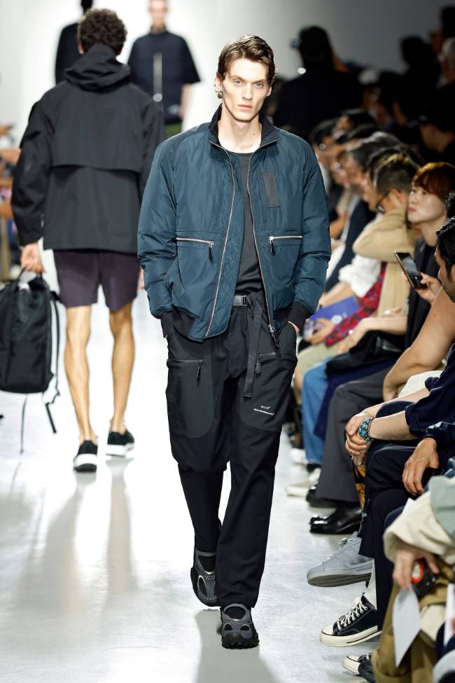White Mountaineering Spring 2025 Menswear; Photo: NowFashion.com