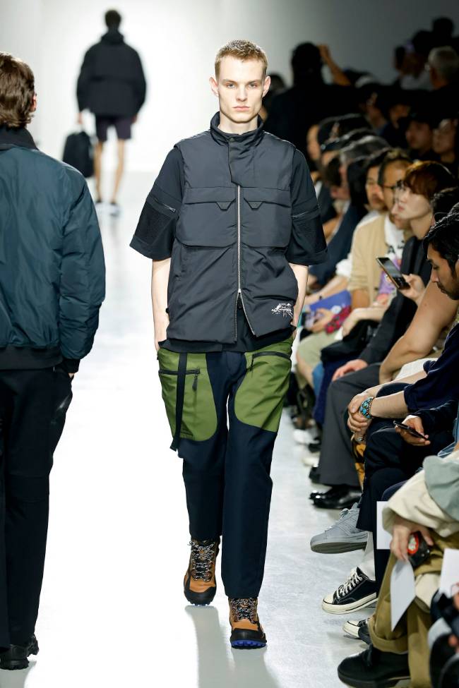 White Mountaineering Spring 2025 Menswear; Photo: NowFashion.com