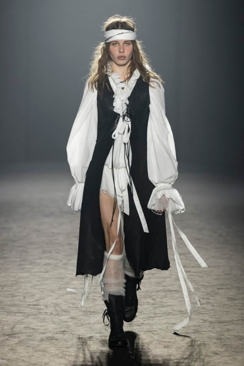 Ann Demeulemeester Fall 2025 [Paris] Creative Direction: Stefano Gallici
