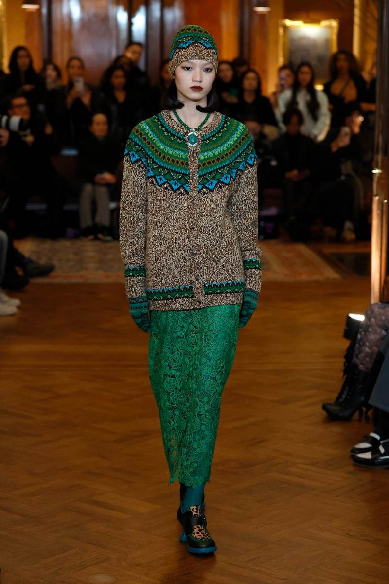 Anna Sui Fall 2025 [New York] Creative Direction: Anna Sui