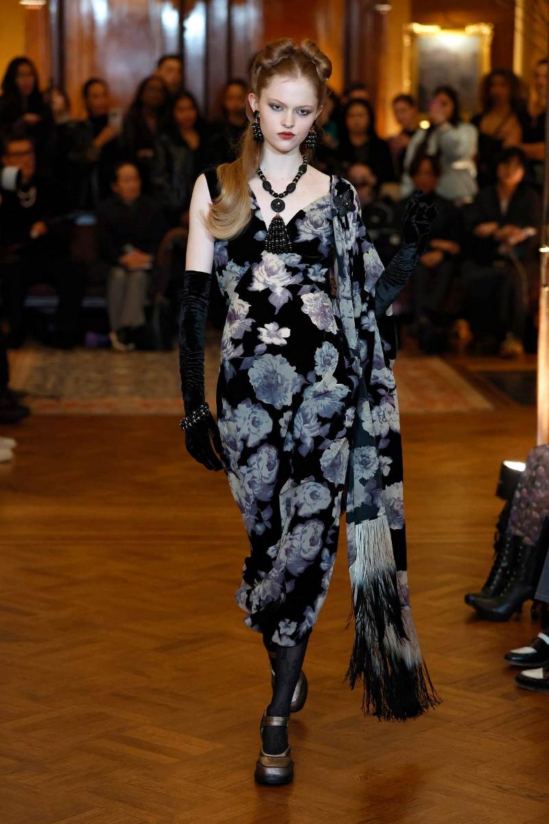 Anna Sui Fall 2025 [New York] Creative Direction: Anna Sui