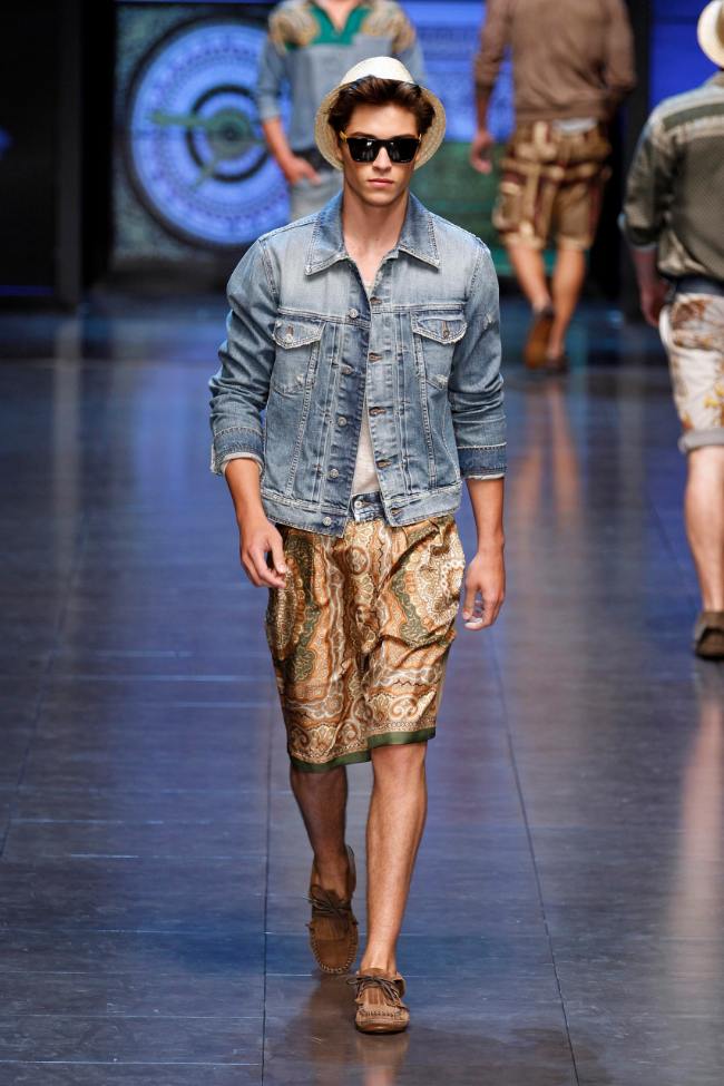 D&G Spring 2012 Menswear [Milan] Creative Direction: Domenico Dolce and Stefano Gabbana; Photo: NowFashion.com