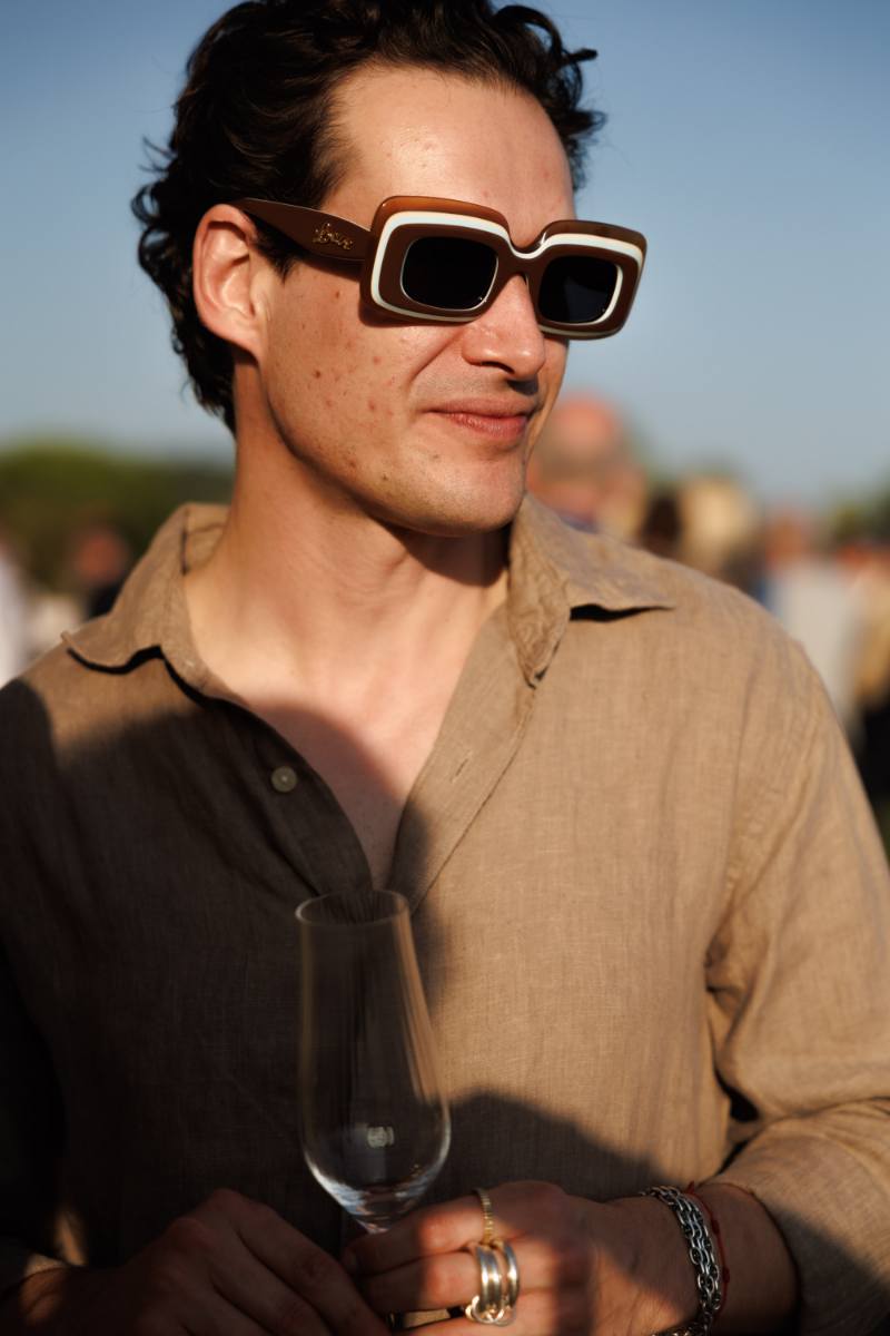 Pitti Uomo 108 Street Style - Sunglasses; Photo Credit: P3 studio; Courtesy of Pitti Immagine Uomo; by concession of the Ministry of Culture