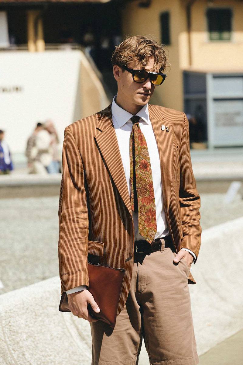 Pitti Uomo 108 Street Style - Sunglasses; Photo Credit: Enrico Labriola; Courtesy of Pitti Immagine Uomo