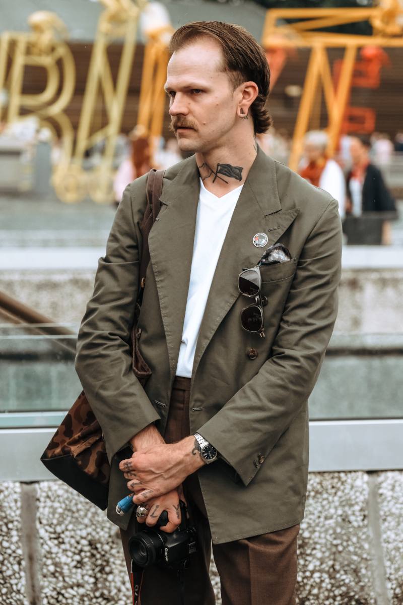 Pitti Uomo 108 Street Style - Jewelry and Hats; Photo Credit: ChillaxingROAD; Courtesy of Pitti Immagine Uomo