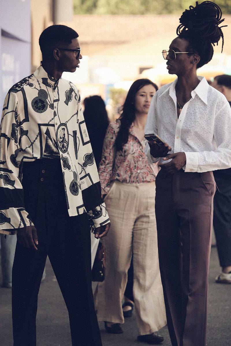 The Best Street Style from Pitti Uomo 108; Photo Credit: Enrico Labriola; Courtesy of Pitti Immagine Uomo