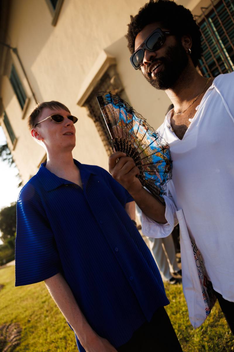 Pitti Uomo 108 Street Style - Sunglasses; Photo Credit: P3 studio; Courtesy of Pitti Immagine Uomo; by concession of the Ministry of Culture