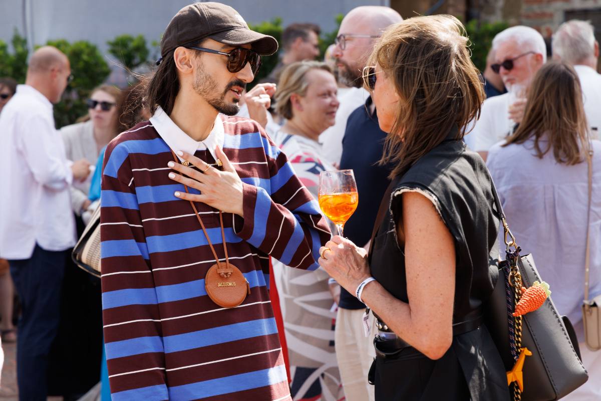 Pitti Uomo 108 Street Style - Jewelry and Hats; Photo Credit: Francesco Guazzelli; Courtesy of Pitti Immagine Uomo