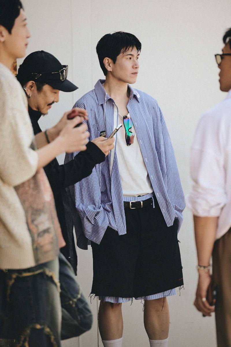 The Best Street Style from Pitti Uomo 108; Photo Credit: Enrico Labriola; Courtesy of Pitti Immagine Uomo