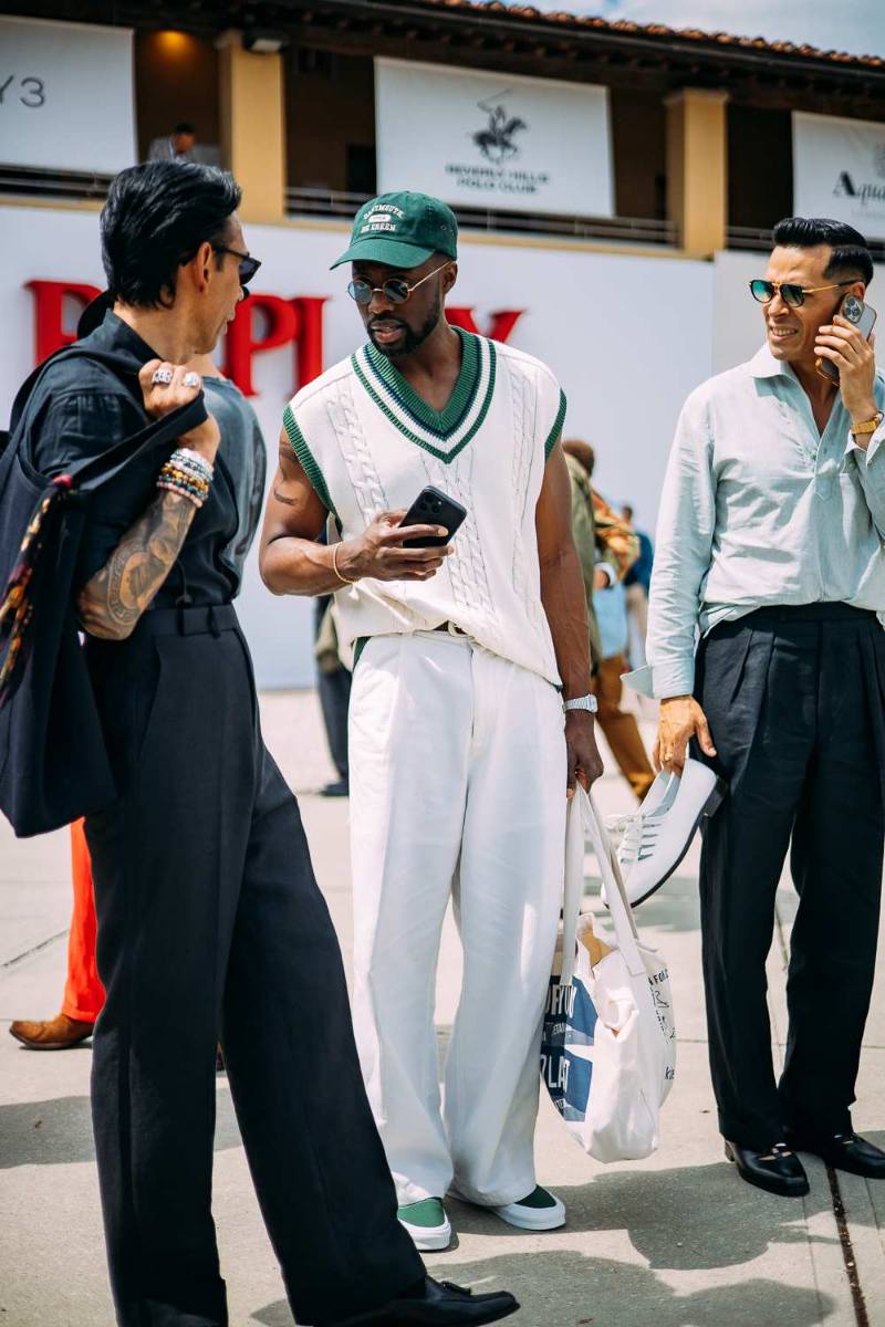 The Best Street Style from Pitti Uomo 108; Photo Credit: Style du Monde; Courtesy of Pitti Immagine Uomo