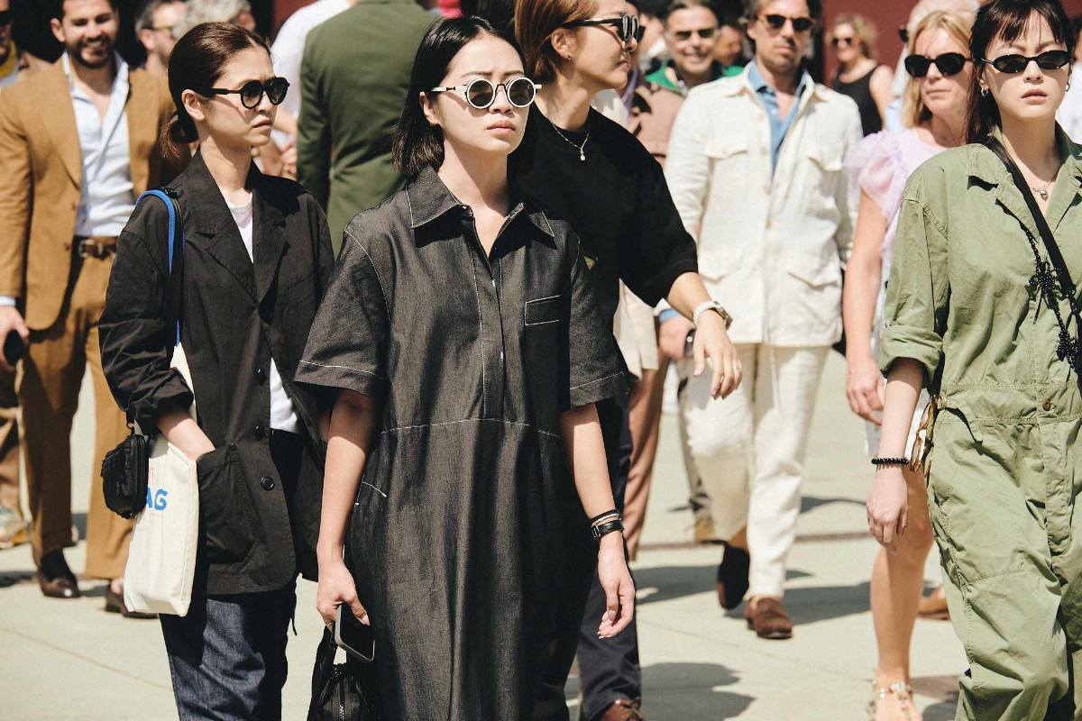 Pitti Uomo 108 Street Style - Sunglasses; Photo Credit: Enrico Labriola; Courtesy of Pitti Immagine Uomo